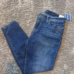 Lucky Brand Women's Dark Blue Skinny Jeans